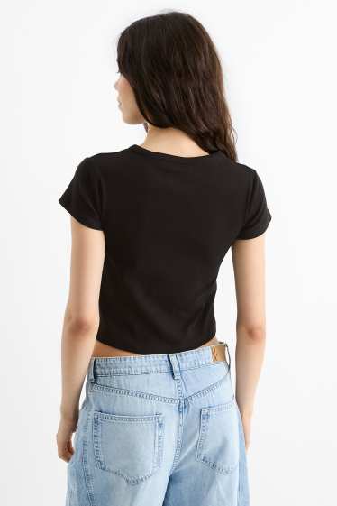 Femmes - T-shirt - Oasis - noir