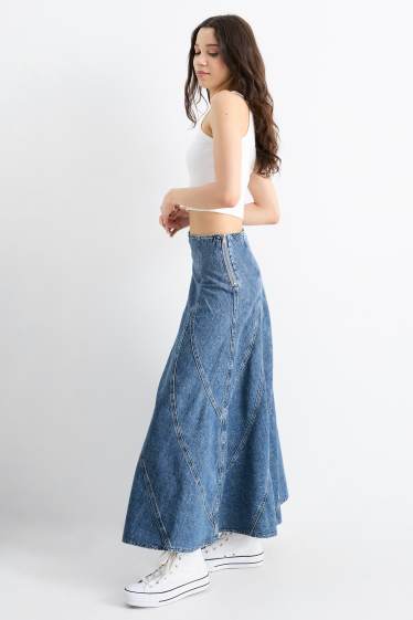 Donna - Gonna di jeans - jeans blu