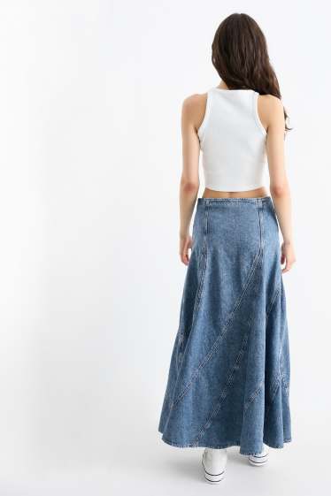 Donna - Gonna di jeans - jeans blu