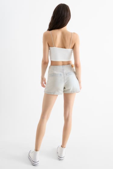 Dona - Faldilla pantaló texana - texà blau clar