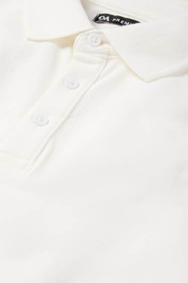 Kinder Jungen - Poloshirt - weiss