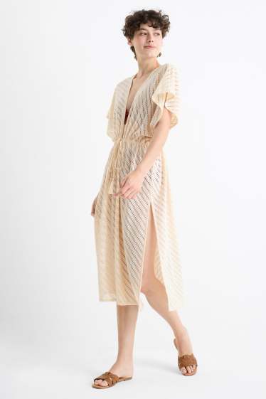 Femmes - Kimono - beige clair
