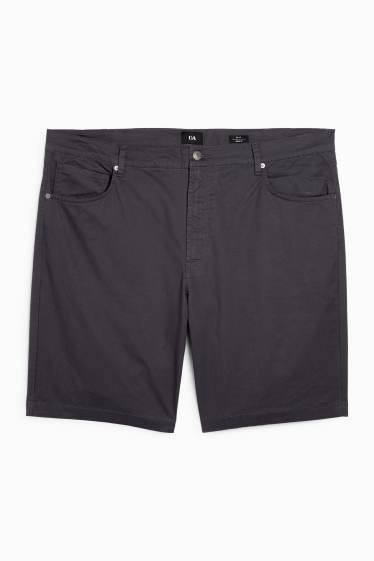 Men - Bermuda shorts - dark gray