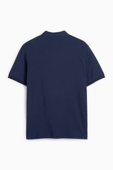 Men - Henley top - dark blue