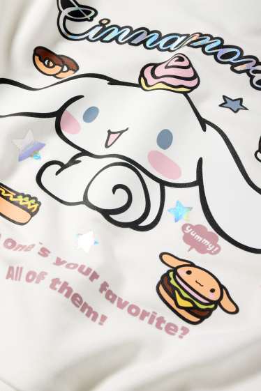 Kinderen: meisjes - Cinnamoroll - hoodie - wit
