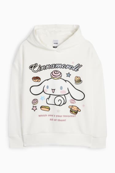 Kinderen: meisjes - Cinnamoroll - hoodie - wit