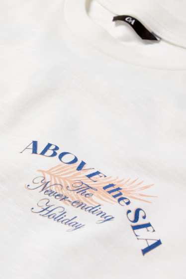 Men - T-shirt - regular fit - white