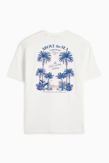 Men - T-shirt - regular fit - white