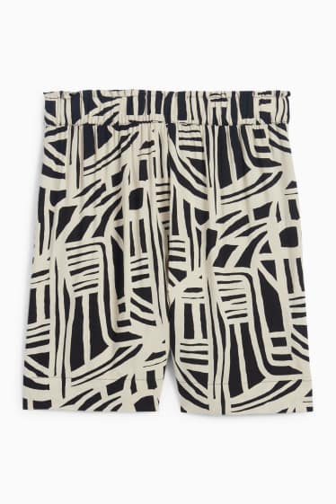 Dames - Shorts - blauw / wit