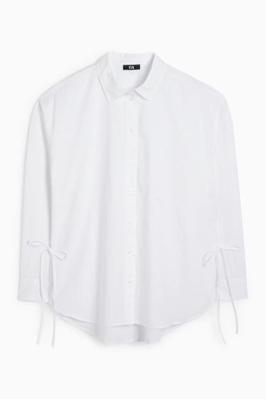 Women - Blouse - white