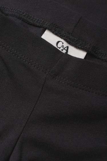 Kinderen: meisjes - Set van 3 - legging - zwart