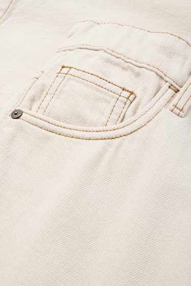 Kinderen: jongens - Baggy jeans - licht beige