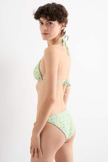 Femmes - Haut de bikini - triangles - LYCRA® XTRA LIFE™- ampliforme - vert menthe