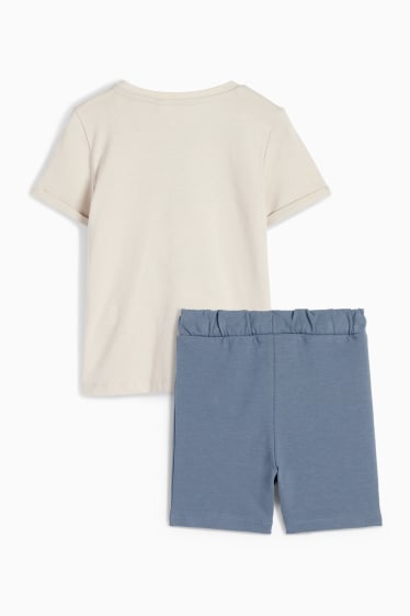 Bébés garçons - Lilo & Stitch - tenue pour bébé - 2 pièces - gris clair