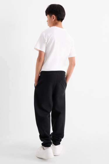 Kinder Jungen - Jogginghose - schwarz