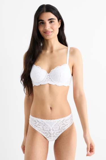 Donna - Slip - bianco