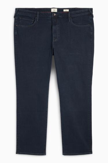 Herren - Straight Jeans - LYCRA® - dunkeljeansblau