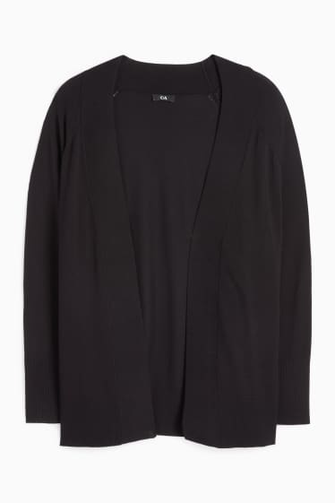 Damen - Strickjacke - schwarz