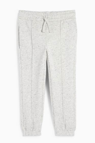 Kinderen: jongens - Joggingbroek - licht grijs-mix