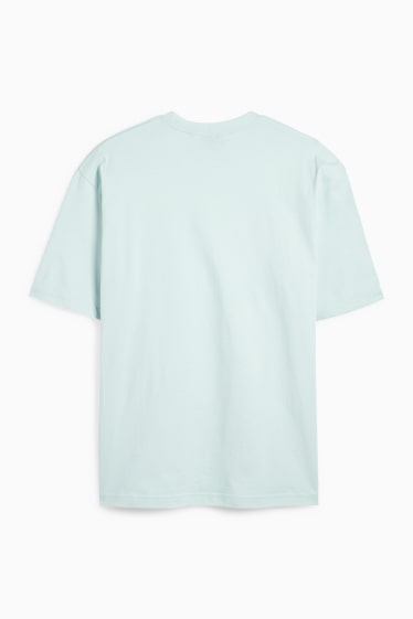Men - T-shirt - relaxed fit - mint green