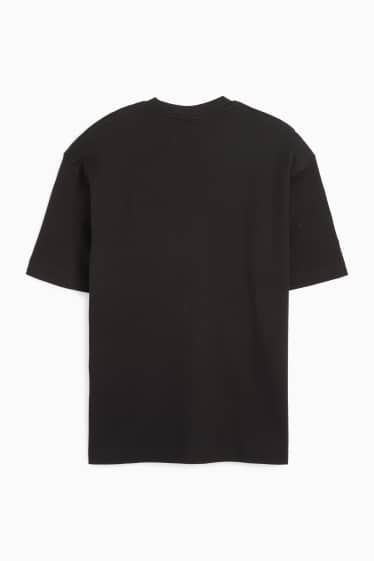 Men - T-shirt - relaxed fit - black