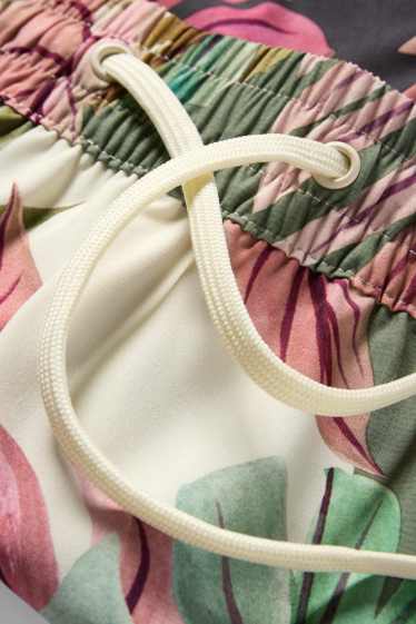 Mujer - Bañador - LYCRA® - estampado - multicolor