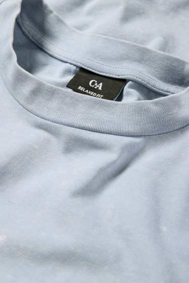 Herren - T-Shirt - Relaxed Fit - hellblau