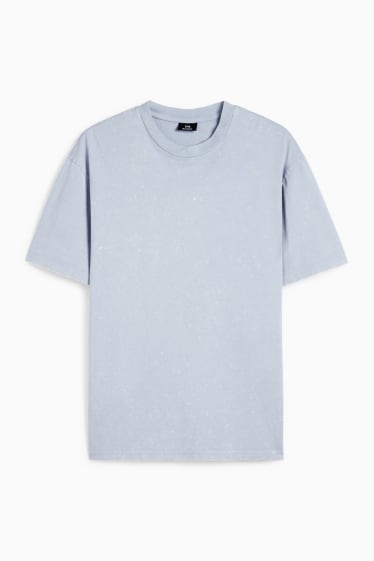 Herren - T-Shirt - Relaxed Fit - hellblau