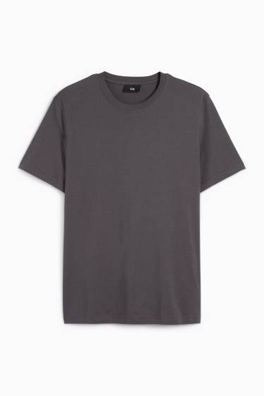 Herren - T-Shirt - Regular Fit - dunkelgrau