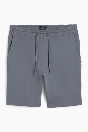 Men - Sweat shorts - dark gray