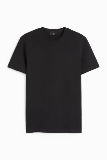 Herren - T-Shirt - Regular Fit - schwarz