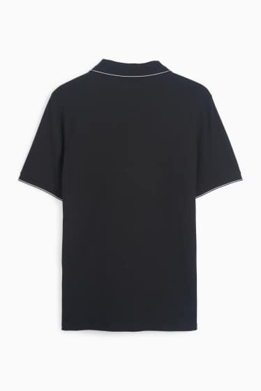 Herren - Poloshirt - schwarz