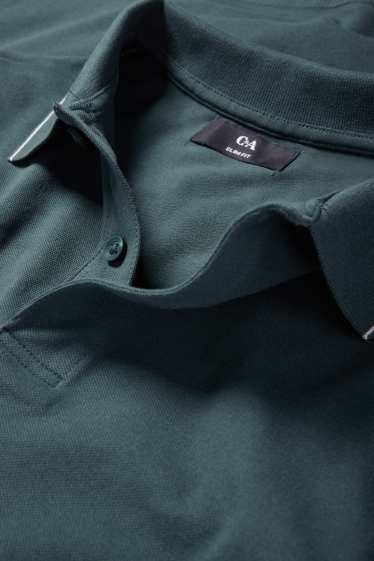 Men - Polo shirt - dark green