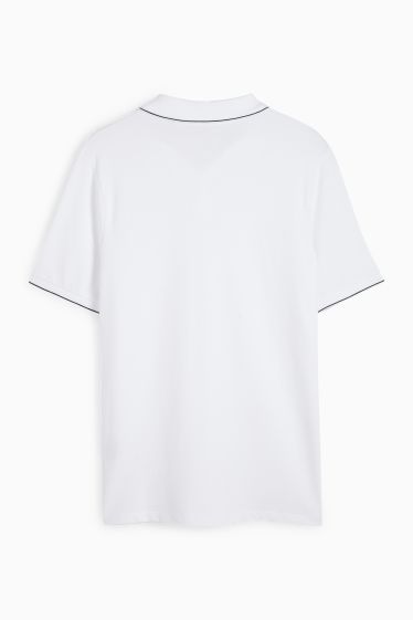 Men - Polo shirt - white