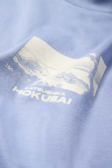 Herren - T-Shirt - Relaxed Fit - blau