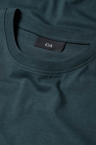 Herren - T-Shirt - Regular Fit - dunkelgrün