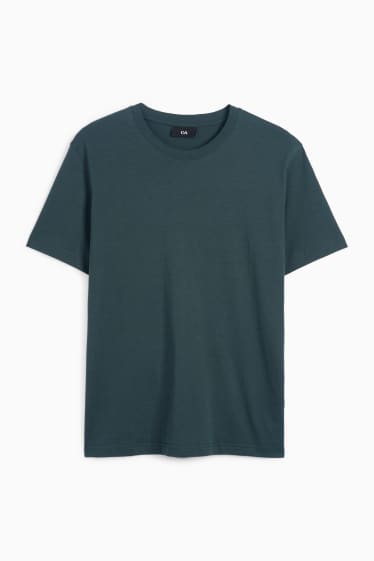 Herren - T-Shirt - Regular Fit - dunkelgrün