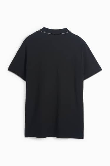 Herren - Poloshirt - schwarz