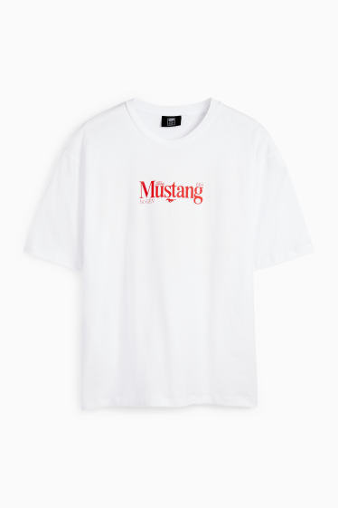 Men - T-shirt - oversized - Ford - white