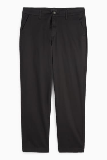 Herren - Chino - Tapered Fit - schwarz