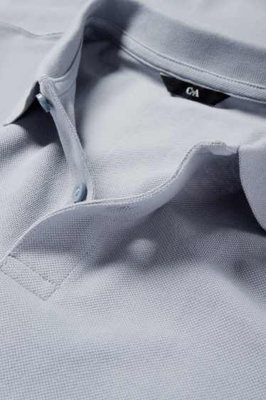 Men - Polo shirt - gray