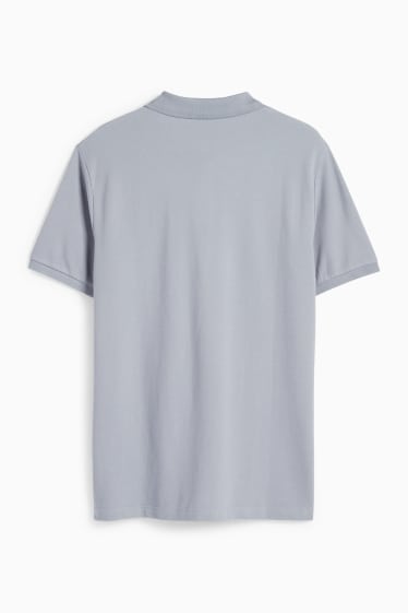 Men - Polo shirt - gray