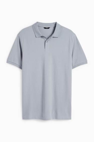 Men - Polo shirt - gray
