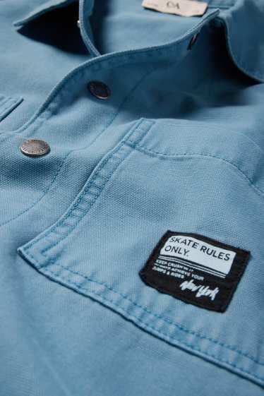Kinderen: jongens - Overhemdjas - blauw