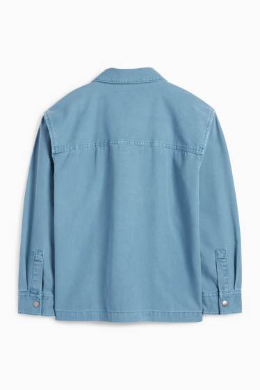 Kinderen: jongens - Overhemdjas - blauw