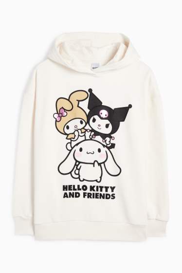 Kinder Mädchen - Hello Kitty and Friends - Hoodie - cremeweiß