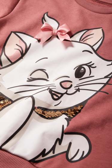 Kinder Mädchen - Aristocats - Sweatshirt - dunkelrosa