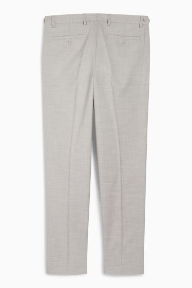 Herren - Baukasten-Hose - Regular Fit - Flex - hellgrau