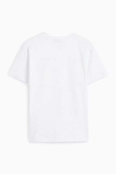 Kinder Buben - Pokémon - Kurzarmshirt - weiß