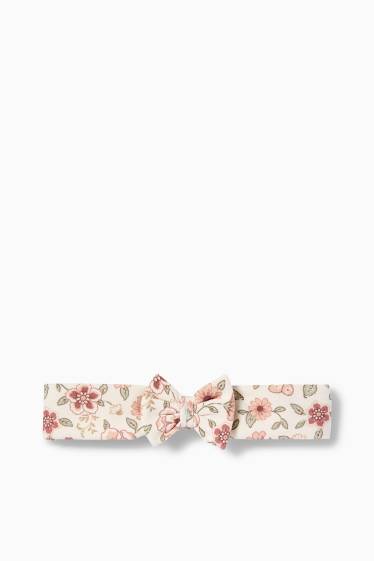 Baby Mädchen - Blümchen - Baby-Outfit - 3 teilig - mintgrün